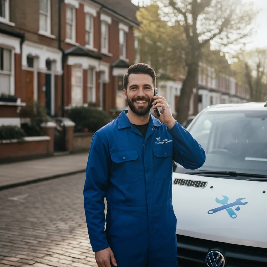 Illustrative customer service engineer ready to assist